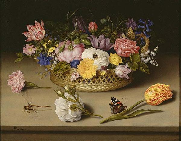 Ambrosius Bosschaert Still Life of Flowers oil painting picture